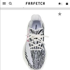 100% Authentic Yeezy Zebra 350s